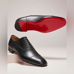 NIB Christian Louboutin ‘Greggo’ Cap Toe Lace-Up Shoes 45EU/12US $945.00 *2024*